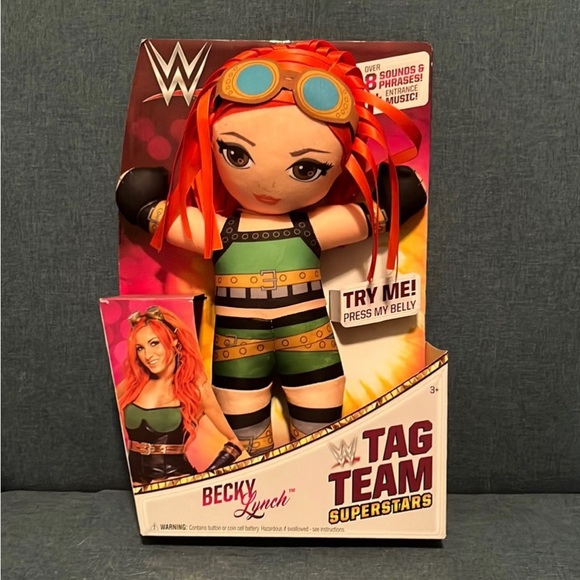 Talking Becky Lynch Doll - Picture 1 of 1
